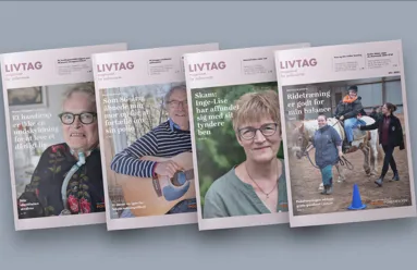 Fire eksemplarer af Livtag Polio.